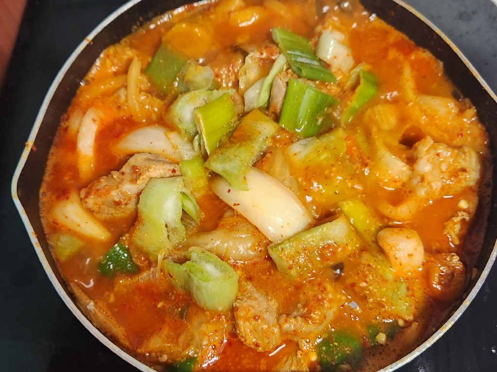 Homemade-Kimchi Stew(김치찌개) with&nbsp;Pork